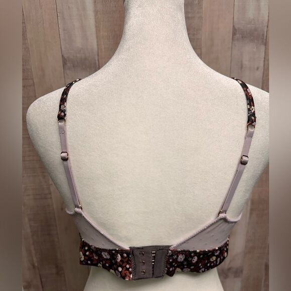 Aerie Shine floral triangle bralette - Picture 8 of 11